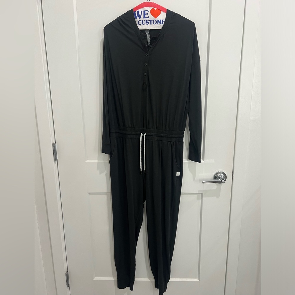 Vuori, black, medium, All Day Jumpsuit